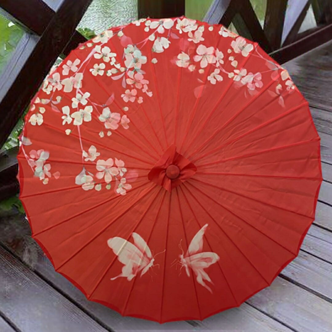 楽天市場】傘 和傘 紫 パープル ひらひら ーVer2ー かさ 日傘専用 和風 