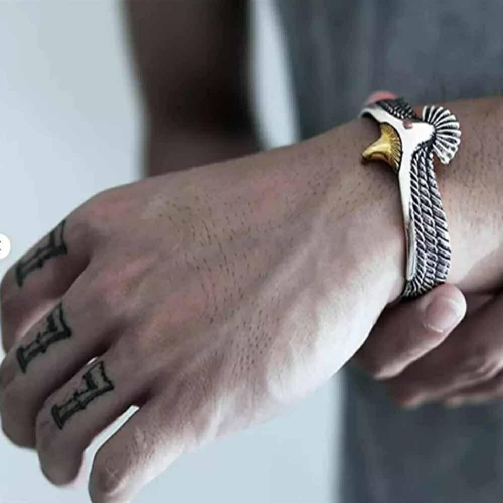 存在感抜群 インディアンジュエリー バングル 透かし彫り SILVER メンズ 中古・古着通販】ホピ族 (ホピゾク) インディアンジュエリー