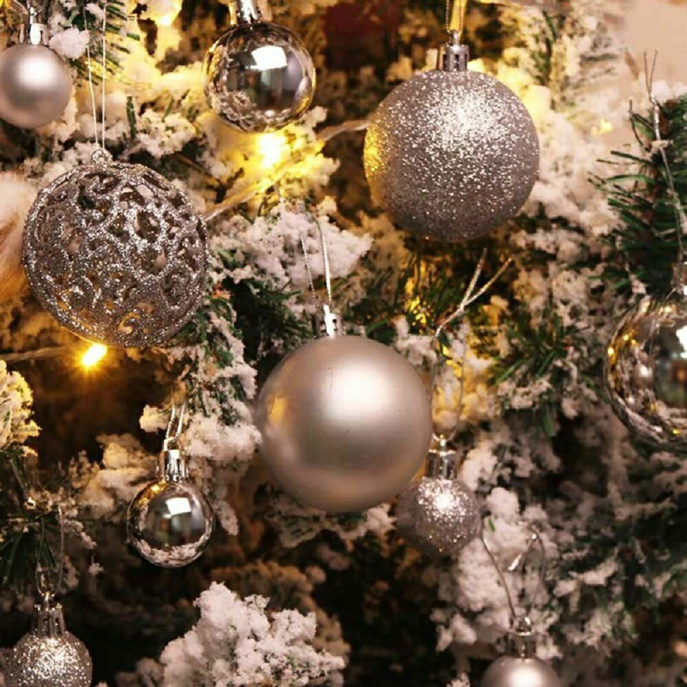 装飾オーナメント超豪華100個セット選べる3色クリスマス100個ゴールドorシルバーorレッド豪華セットクリスマスツリー飾り付け飾り華やかおしゃれクリスマスパーティーボールDIYデコレーション雑貨パーティーグッズ