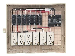 (手配品) 屋外電力用仮設ボックス C14-6C 未来工業 (C146C)