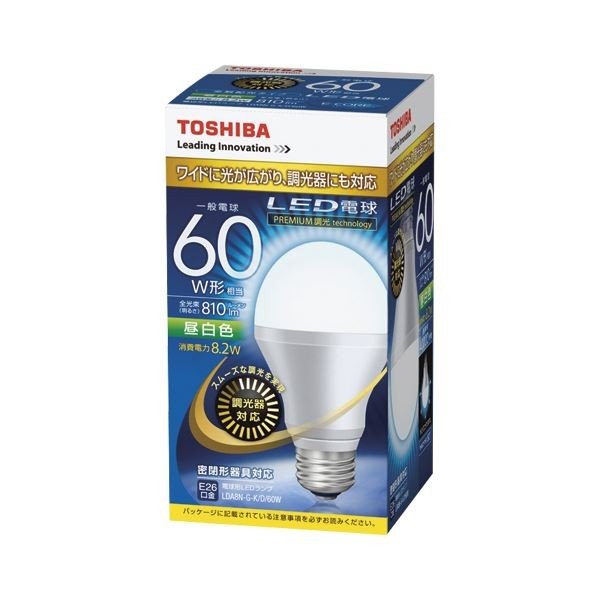 【6個セット】三菱 LED電球 LDA8L-G/60/D/S-A tekarimasenka_lda8l-g60ds-a