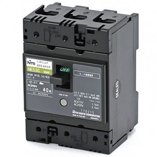 楽天市場】日東工業 NE103CA 3P 100A サーキットブレーカ・協約 楽天市場】日東工業 NE103CA 3P 100A サーキットブレーカ・協約