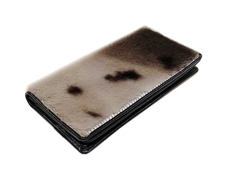 楽天市場】アザラシ 二つ折り財布 2つ折り札入（小銭入れ付き