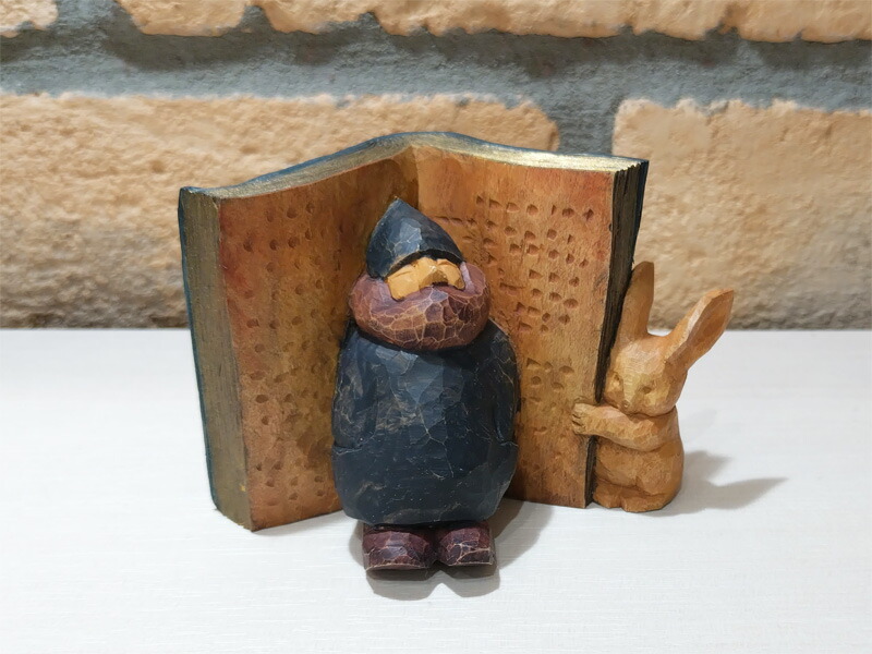 楽天市場】◇【雑貨】延寿コロポックル 北海道名作木彫り民芸品 生活