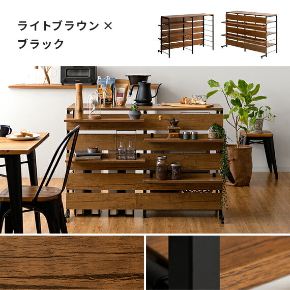 グッドデザイン賞 受賞 キッチンカウンター ゴミ箱上ラック レンジ