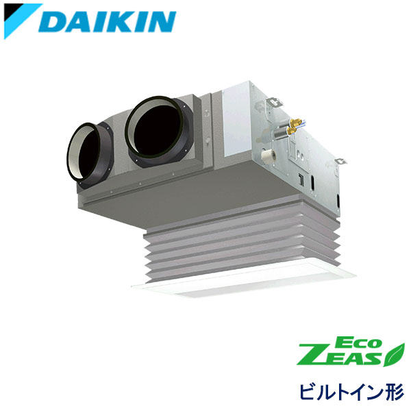 業務用エアコン ダイキン SZRB40CV 天井埋込カセット形 ビルトインHi 1.5馬力 単相200V ワイヤードリモコン 吸込ハーフパネル|エアコンフロンティア
