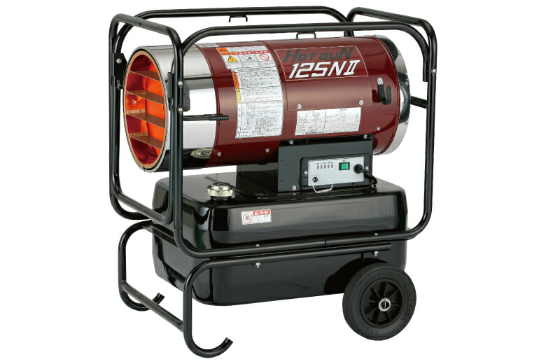 楽天市場】静岡製機 熱風ヒーター ホットガン HG-125N2（4599292