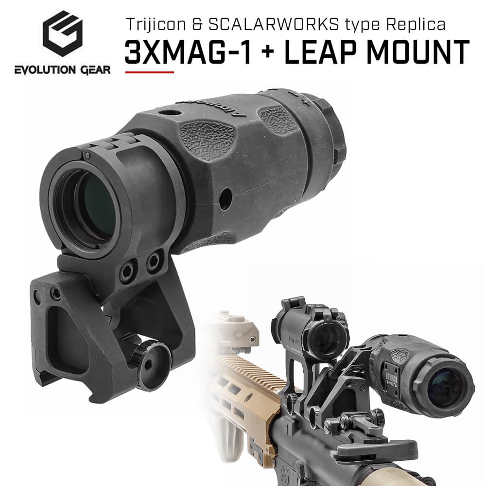 Or 選択可能 Aimpoint 3XMAG-1 Magnifier SCALARWORKS LEAP 06 Mount