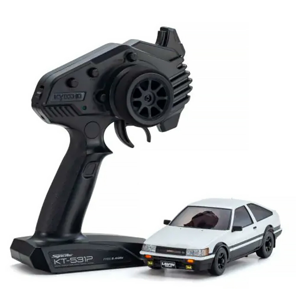 【ゲリラSALE中！】【 京商 】 ミニッツAWD トヨタ カローラレビン AE86 ホワイト/ブラック KS-32641WBK | KYOSHO ラジコン 新品 シリーズ 車 RCカー ホビー 玩具 おもちゃ プレゼント