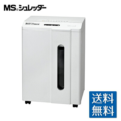 明光商会 オフィスパーソナル 電動シュレッダー MSR-17MCM ワンカットクロス|エアホープ エアコンと家電の通販