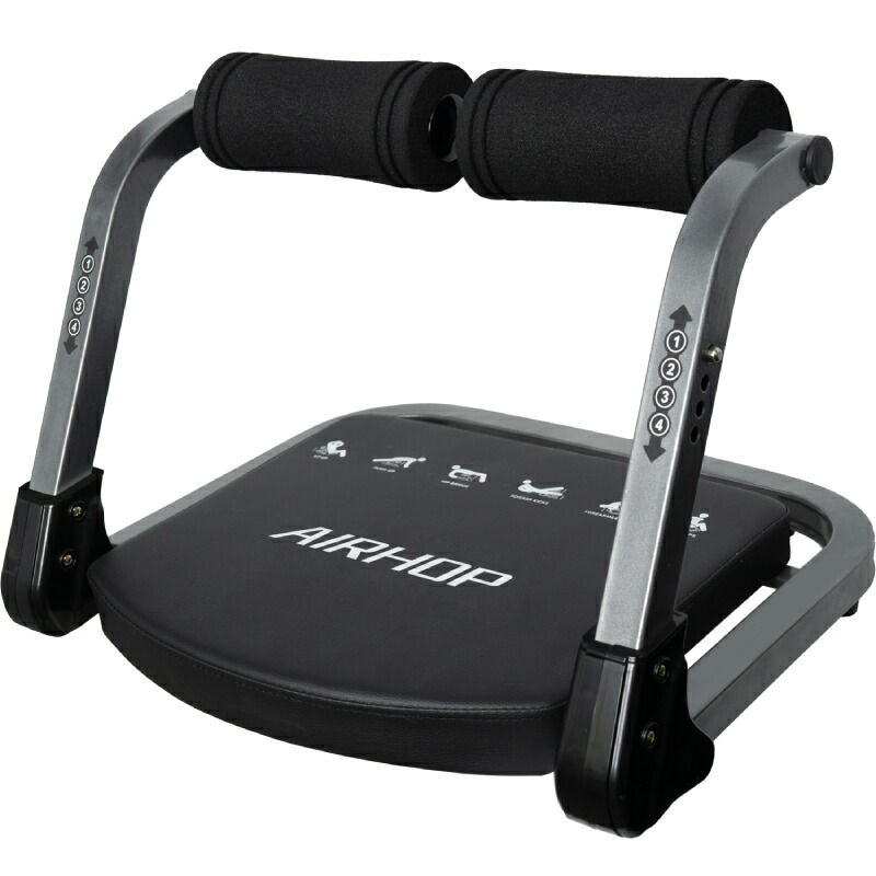 【制限事項特価 P10倍＆20%OFF引き換え証】AIRHOP 腹筋機関 シットアップベンチ 筋トレ用 3座標軸合わせる能力のあるな持ちこたえると自動小銃跳ねあがる役立つこと付き添い人 住み家用腹筋物の具