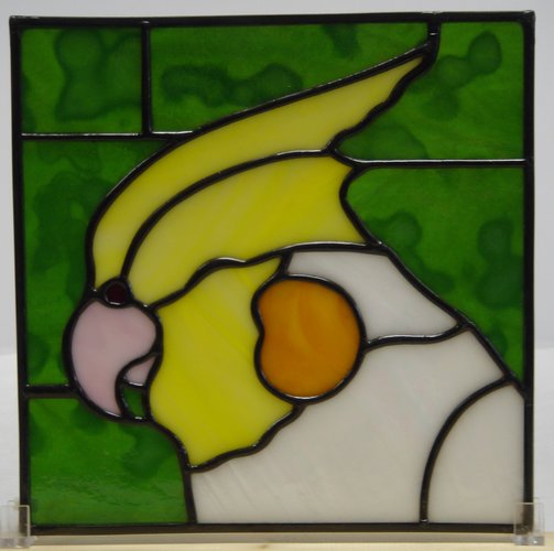 ステンドグラスパネル シリーズ オカメインコ ステンドパネル 幾何学 動物 花 室内 窓 建具 新築 リフォーム アンティーク ドア 壁 ステンド パネル ステンドグラス Mavipconstrutora Com Br