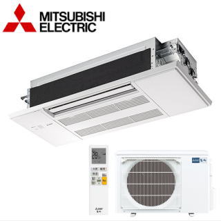★200円クーポン配布中★△【500円OFFクーポン有】三菱電機 MLZ-M2522AS [化粧パネル込/ホワイト/ベージュ] ※室外受電/単相200V/直結【小能力天井カセット形】【シングルフロー】[主に8畳用]