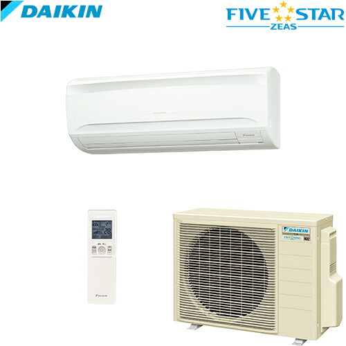 SSRA40CNT ダイキン FIVE STAR ZEAS 壁掛形 三相(動力)200V 無線電話遠隔操作★製造業者直送便の為週末祝第四次元決める不可、お届けは2便に分かれます★