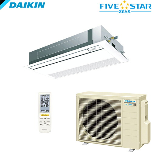 SSRK63CNV ダイキン FIVE STAR ZEAS 天井カセット形 1方向 シングルフローセンジングタイプ 単相200V ワイヤレスリモコン★メーカー直送便の為土日祝時間指定不可、お届けは2便に分かれます★｜激安エアコン専門店エアコンの森