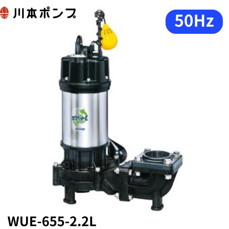 WUE-655-2.2L 川本 水中ポンプ WUO-655-2.2L,WUO-655-2.2LG後継機種 カワペット｜エアーポンプ.shop