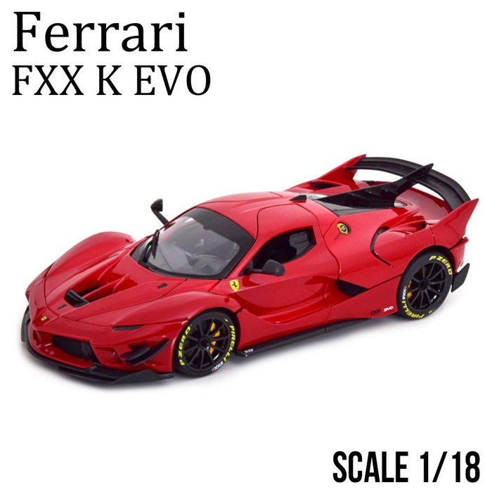 楽天市場】ブラーゴ 1/18 フェラーリ FXX-K Evo ハイブリッド 6