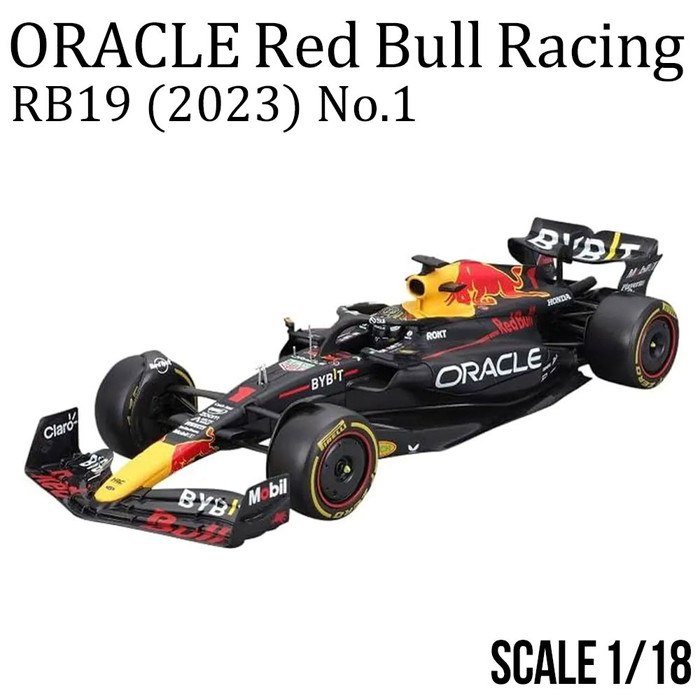 楽天市場】ミニカー 1/43 オラクル レッドブル レーシング RB19(2023