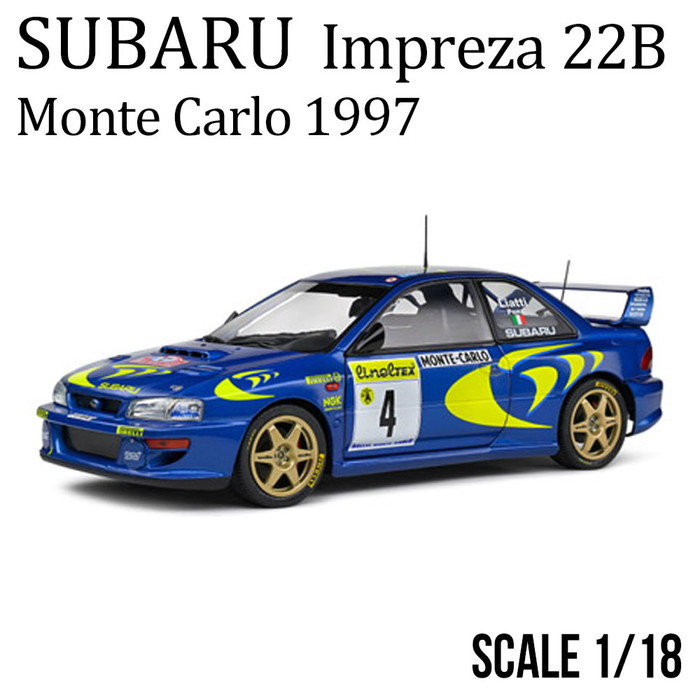 AUTOartSUBARUインプレッサ WRC 2008Solberg 1/18 AUTOart 1/18 (89792) スバル インプレッサ WRC 1997 ＃3
