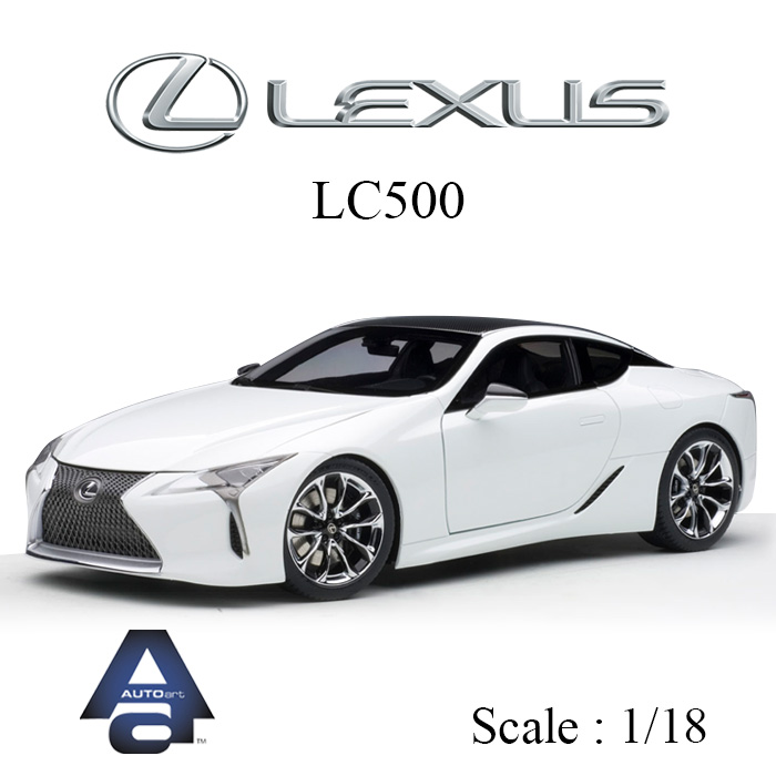 楽天市場 ミニカー 1 18 Toyota Lexus トヨタ レクサス Lc500 オートアート Autoart レクサスlc Lc500sパッケージ ダイキャスト モデル メタリック ホワイト 白 746 クーペ ギフト プレゼント 送料無料 エアージェイ 楽天市場店