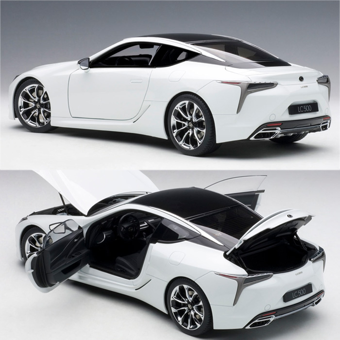 楽天市場 ミニカー 1 18 Toyota Lexus トヨタ レクサス Lc500 オートアート Autoart レクサスlc Lc500sパッケージ ダイキャスト モデル メタリック ホワイト 白 746 クーペ ギフト プレゼント 送料無料 エアージェイ 楽天市場店