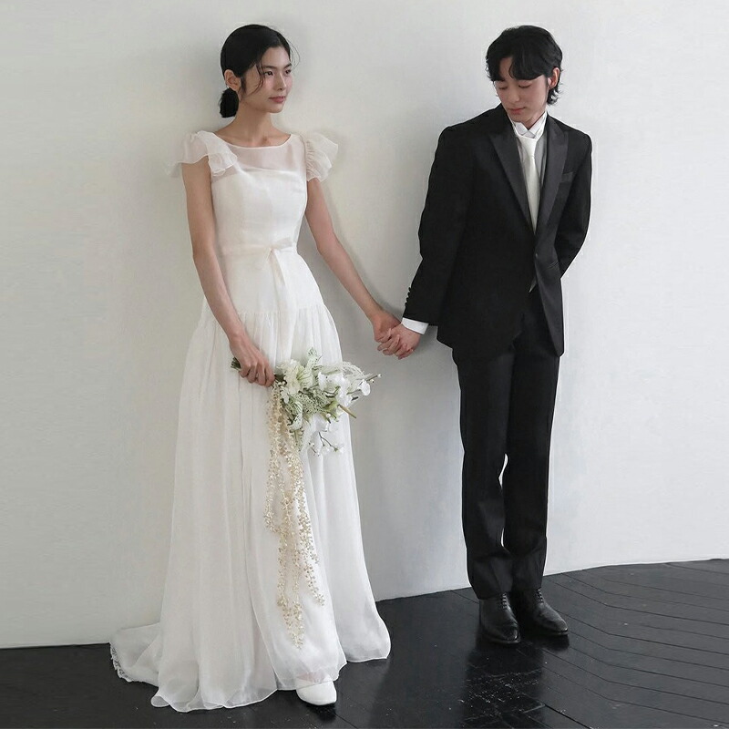 貨物輸送無料 二次会お召しもの 御芽出度お召しもの 韓国風 太陽フレア 好いたらしい 白いこと 御芽出度 お召しもの 御芽出度お召しもの ロングお召しもの 白 チュール シフォン 御芽出度お召しもの 御芽出度 二次会 前撮り A生産ライン XS S M L XL XXL XXXL
