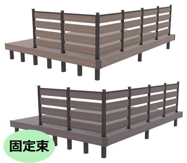 Diy 組立て 人工木デッキ 樹脂デッキ 花 ガーデン Diy ウッドデッキ 腐らない 人工木ウッドデッキ 人工木デッキ Aks ウッドデッキ 組立て 2 0間9尺280フェンス 4枚タイプ 付 人工木デッキ 縁台 縁台 固定束 樹脂デッキ Diy 組立て 腐らない