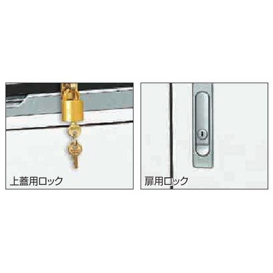 【法人宛専用】【オプション】ジャンボペールFR450用 専用鍵を掛ける(裏蓋用鍵を掛ける＋扉用鍵を掛ける)(本体別売) 【送りとどける先名に会社組織名やバス発着場名至要たる・人間名のみ送りとどける不可 紙くずかご本体は別売りです 必ず紙くずかごもご申しつけるください カイスイマレン】