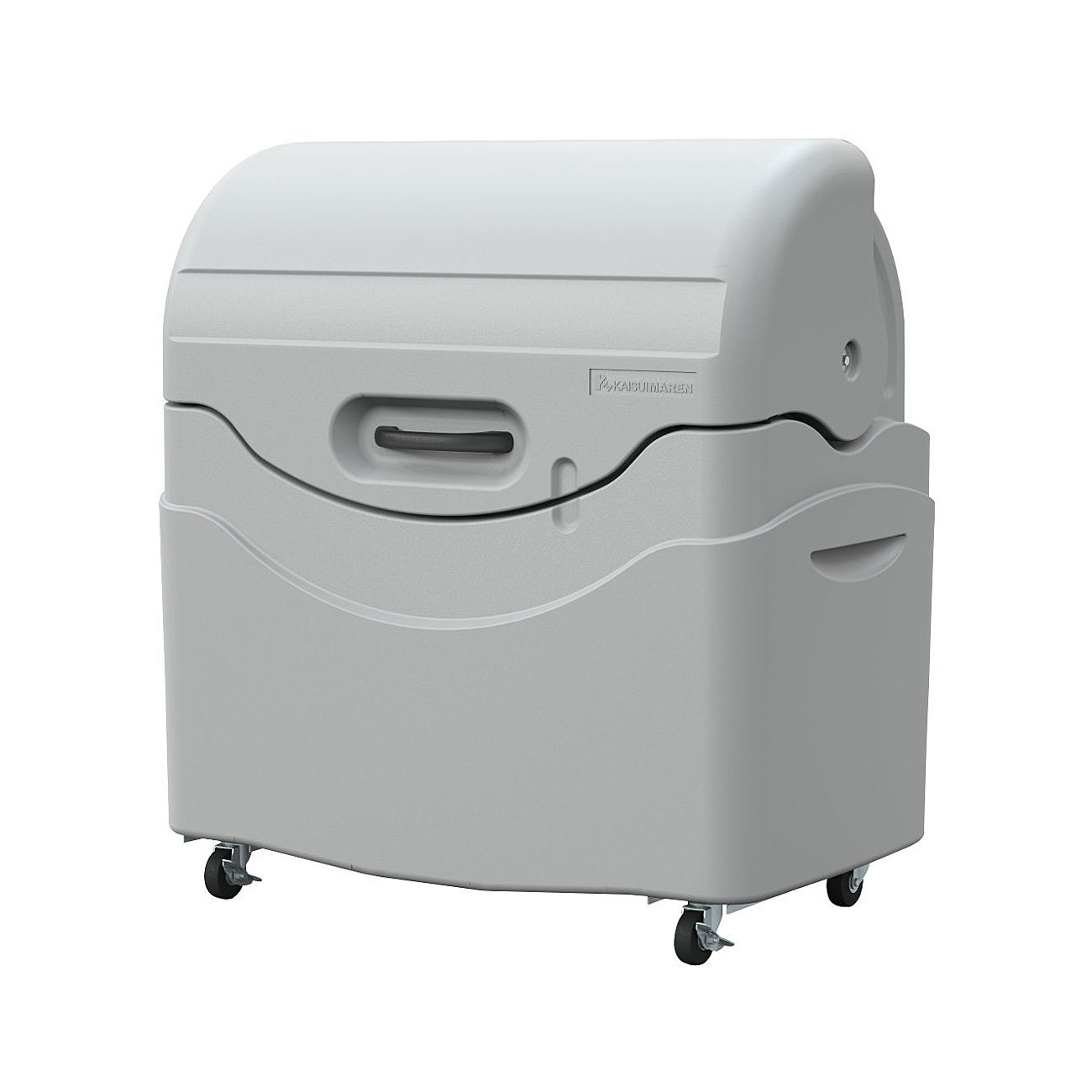 【法人宛専用】ジャンボペール PN500C(キャスター付き添い人) W105×D64.5×H112.5糎 520L 45Lくず物袋×約11個分【送りとどける先名に会社組織名やバス発着場名至要たる・人間名のみ送りとどける不可 お役目用大型紙くずかご ゴミステイション アパルトマン アパルトマン 町内会 独立独行会 烏 猫 カイスイマレン】