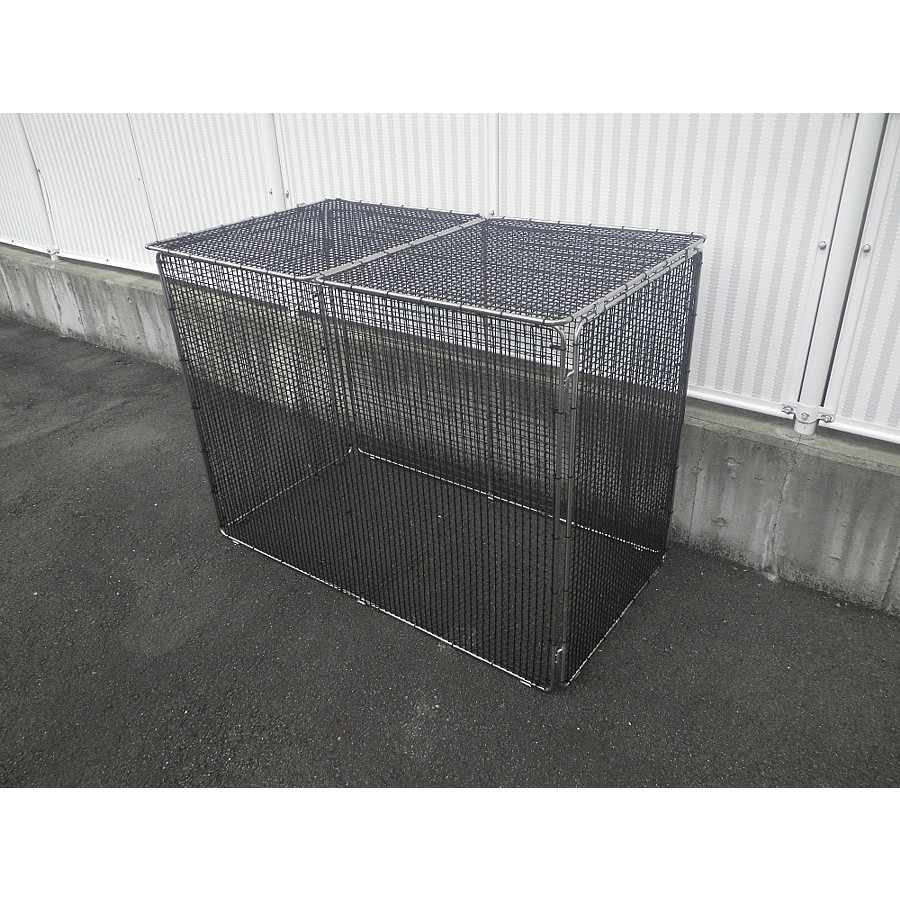 手当てBOX1266 折りたたみ式 120×65×H65糎 500L 45Lくず物袋×約11個【大型紙くずかご ゴミステイション アパルトマン アパルトマン 町内会 独立独行会 サイバー空間印字機】