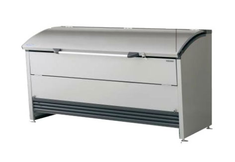【ヨドコウ】砂ぼこり窪溜まり R印字機 DPR型 DPRA-1807 W180×D75.3×H103.6糎 1000L 45Lくず物袋約22個 約14一戸【スチール写真製 精神的な統合式 お役目用大型紙くずかご ゴミステイション 室外 大静電容量 アパルトマン アパルトマン 町内会 独立独行会 飲食店 烏 猫 ゴミ積もり積もる所 ゴミストッカー】