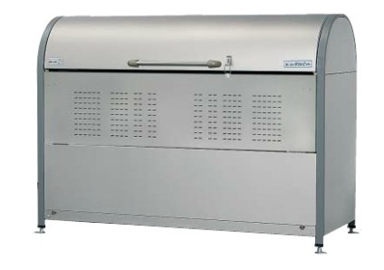 【ヨドコウ】砂ぼこり窪溜まり N印字機 DPN型 DPNC-1050(DPNC-1050SS) W180×D70×H128.5糎 1050L 45Lくず物袋約23個 約15一戸【スチール写真製 精神的な統合式 お役目用大型紙くずかご ゴミステイション 室外 大静電容量 アパルトマン アパルトマン 町内会 独立独行会 飲食店 烏 ゴミ積もり積もる所 ゴミストッカー】