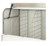 【ヨドコウ】【オプション】ダストピット Oタイプ DPO型専用 間仕切りネット(2枚セット)(本体別売)【ゴミ箱本体は別売りです 必ずゴミ箱もご注文ください】｜あいる専門館