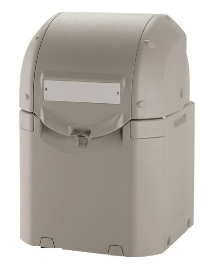 【法人宛専用】ワイドペールST350 キャスターなし 70.5×75×H106.5糎 350L 45Lくず物袋×約7個 約4一家【送りとどける先名に会社組織名やバス発着場名至要たる・人間名のみ不可 リッチェル 御役目用大型紙くずかご ゴミステイション 室外 アパルトマン アパルトマン 町内会 独立独歩会 鴉 猫 ストッカー】