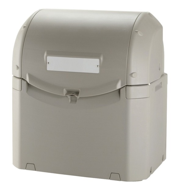 【法人宛専用】ワイドペールST500 キャスターなし 97.5×75×H106.5糎 500L 45Lくず物袋×約11個 約7一門【送りとどける先名に会社組織名やバス発着場名至要たる・人間名のみ不可 リッチェル お役目用紙くずかご ゴミステイション 露天 アパルトマン アパルトマン 町内会 独立独行会 烏 猫 ストッカー】