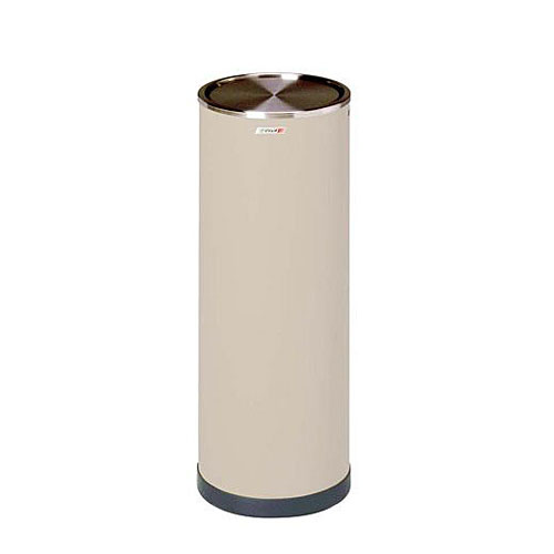 クリンボックス C11 直径23.4×高さ59.5cm 容量約18L【スチール製ボディ 回転ふた付き 業務用分別ゴミ箱 屑入 ダストボックス 屋内用 ショッピングセンター コンビニ オフィス 自動販売機 ミヅシマ】