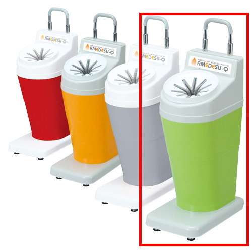 アメデス-Q ライムグリーン EKO-Q-G タンク容量約２2L 幅300×奥行450×高さ970mm 【傘しずく取り 業務用鍵無し傘立て ビル オフィス 事務所 ぶんぶく】