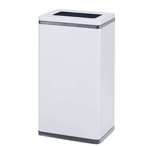 リサイクル トラッシュ Bライン 一般用小型タイプ 一般ゴミ用 シルバーメタリック OSL-54 容量約24L 幅329&times;奥行240&times;高さ600mm 【中容器付き スチール製ボディ 業務用分別ゴミ箱 給湯室 ビル オフィス 事務所 ぶんぶく】｜あいる専門館 14,132円