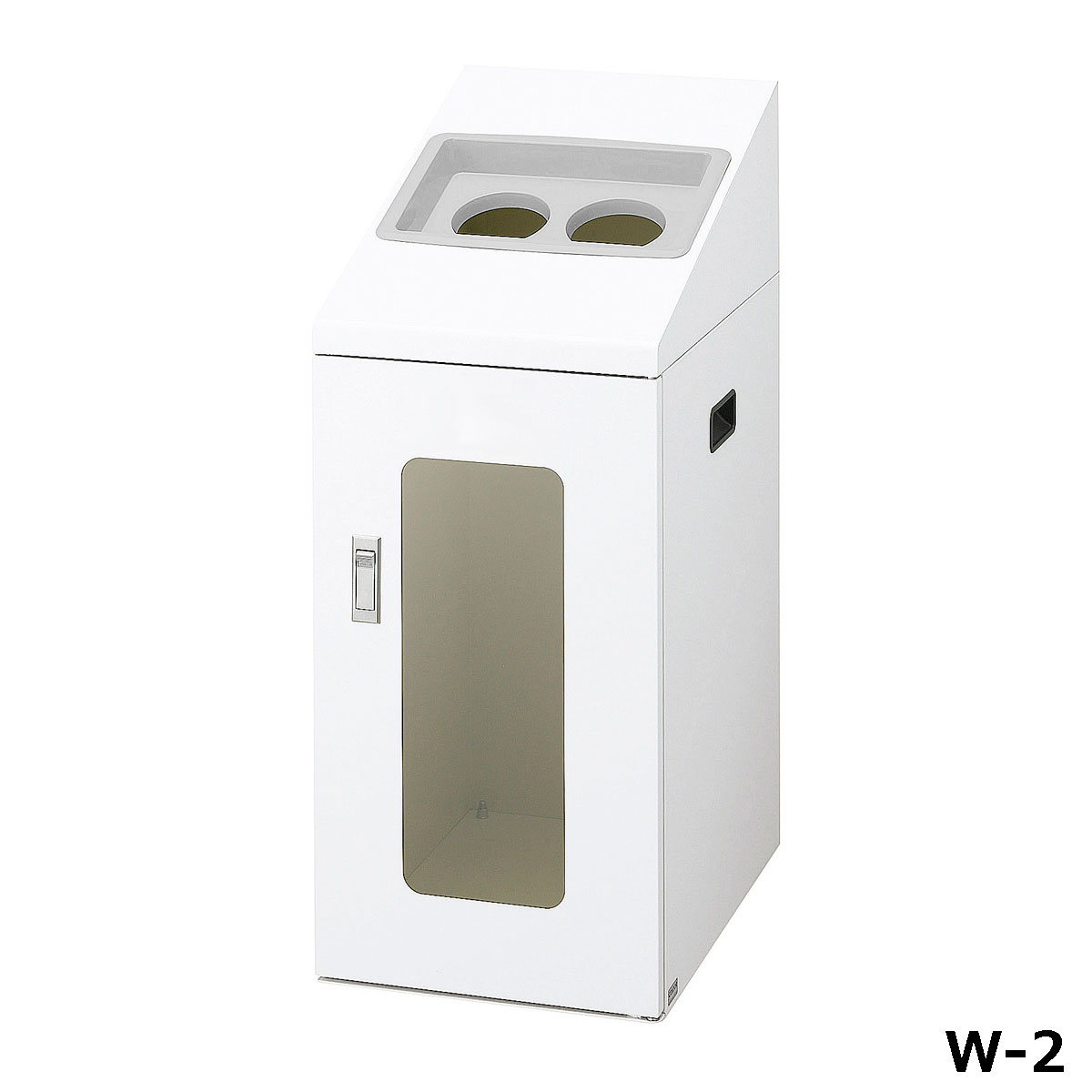 リサイクルボックスNTIS-50(視認性) W-2 W34×D49×H83.5cm 容量約70L YW-510L-ID【片面投入 アジャスター付き スチール製ボディ 分別シール付き 業務用分別ゴミ箱 屋内用 ショッピングセンター スーパー 山崎産業】 32,575円