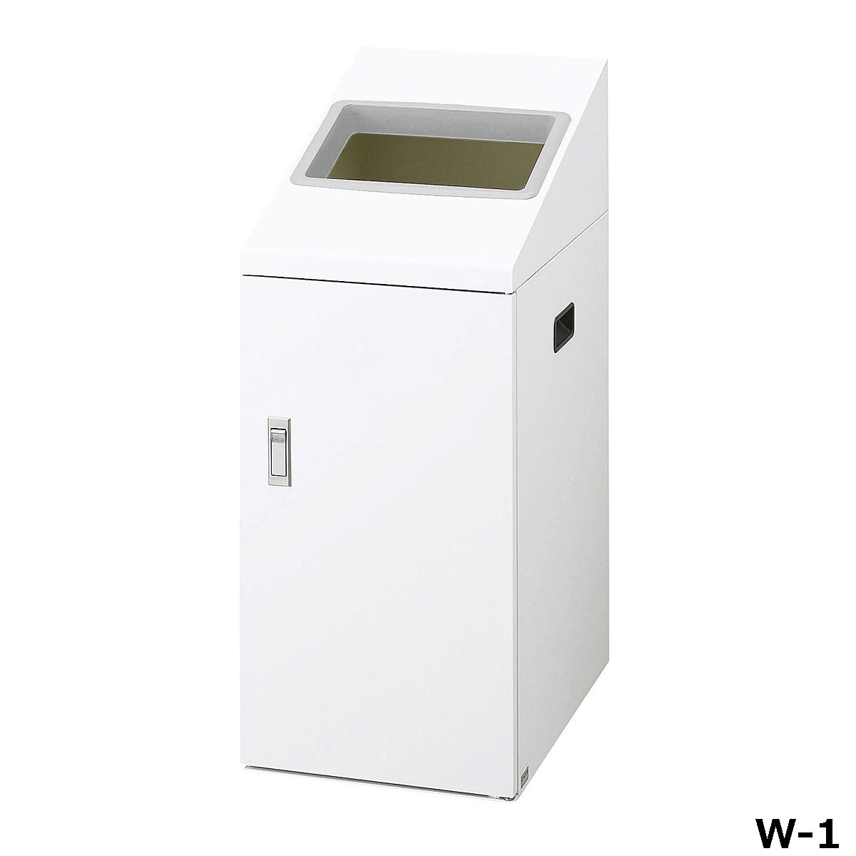 再利用ボックス席NTI-50 W-1 W34×D49×H83.5糎 電気容量約50L YW-501L-ID【片面投じる アジャスター付き添い人  スチール写真製上半身 カテゴリー化判子付き添い人 御役目用カテゴリー化紙くずかご 屋内用 買い出し真っただ中 百貨店 山崎工業】