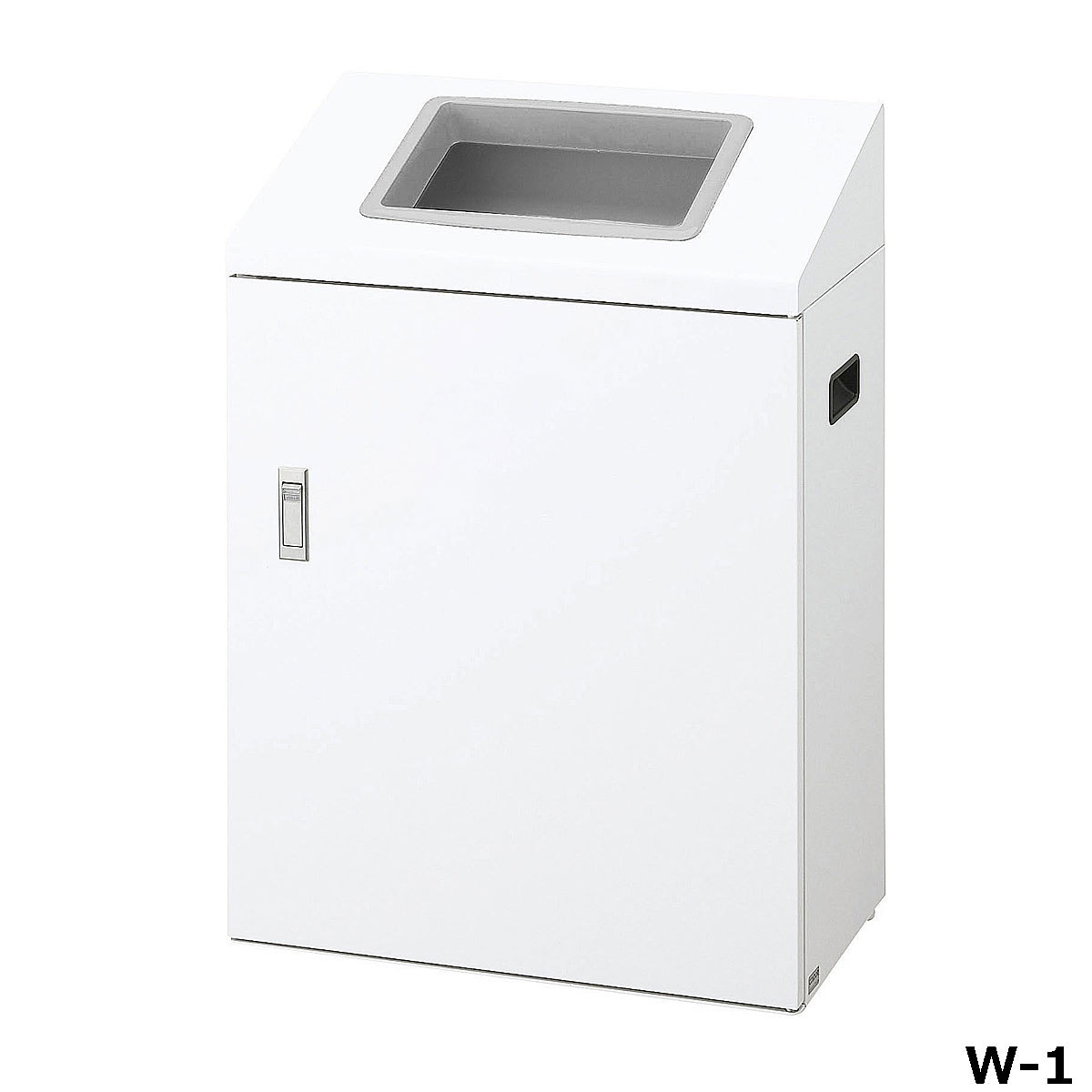 再利用ボックス席NYI-50 W-1 W53×D30×H76.5糎 電気容量約50L YW-533L-ID【片面投じる アジャスター付き添い人  スチール写真製上半身 カテゴリー化判子付き添い人 御役目用カテゴリー化紙くずかご 屋内用 買い出し真っただ中 百貨店 山崎工業】