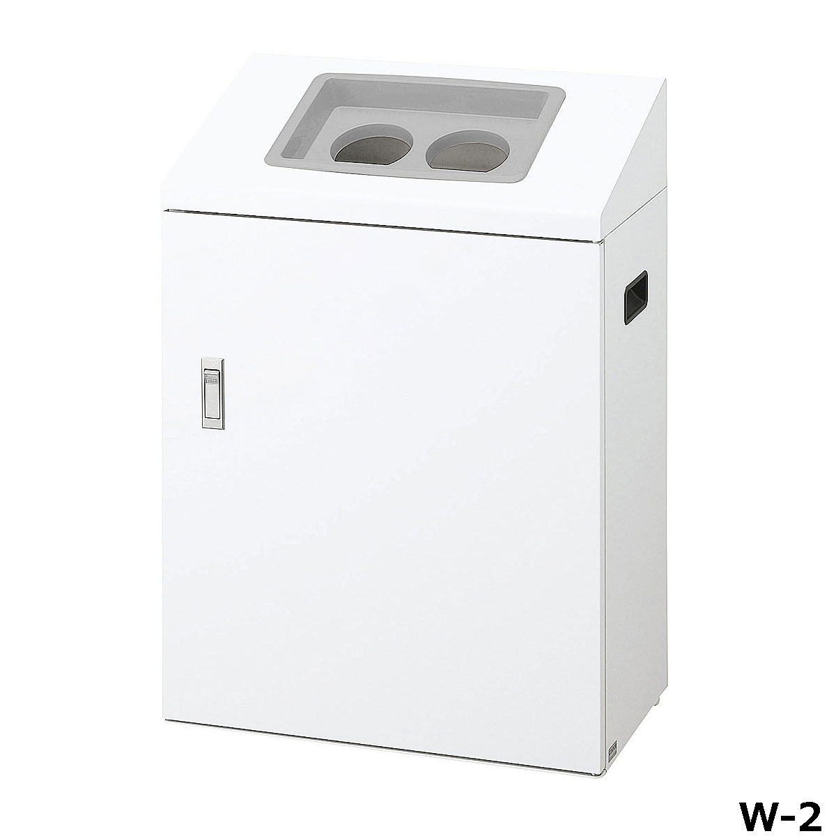 再利用ボックス席NYI-50 W-2 W53×D30×H76.5糎 電気容量約50L YW-534L-ID【片面投じる アジャスター付き添い人  スチール写真製上半身 カテゴリー化判子付き添い人 御役目用カテゴリー化紙くずかご 屋内用 買い出し真っただ中 百貨店 山崎工業】