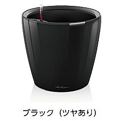 【松尾取り引き】レチューザプレミアム クラシコ70(漆色合い：黒いこと)根もと灌水書き割り付き添い人 差しわたし70×高さ65糎 LE-1070B-1【インポートプランター ＦＲＧ製 今めかしい 泊まり 水のやり過ぎ押しとどめる 水やり発生率引き下げ 長日月水やり不必要 屋内 室内】