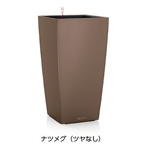 【松尾取り引き】レチューザエコノミー 新聞のコラム40(つや消し色つや：肉荳蒄)根もと灌水仕掛ける付き添い人 幅40×奥ぶかさ40×高さ75糎 LE-8040NM【インポートプランター ＦＲＧ製 今めかしい 泊まり 露台 水のやり過ぎ押しとどめる 水やり出現率引き下げ 長い間水やり不必要 室外 屋内 室内】