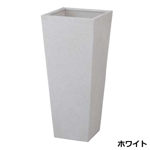 ポリテラゾ ロングポット アレグロ 大 PIA-L01L お月さま薄墨色/薄墨色/白いこと 幅42cm×奥ぶかさ42cm×高さ90糎 100L【角型 プランター 大型プランター ガーデニング バス発着場 設立 泊まり 鷹見せ物 】