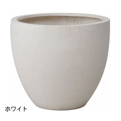 ファイバーストーン ラウンドポット ローコ大 COP-02LW 36579100 直径60cm×高さ52.5cm 100L【丸形 円形 プランター 大型プランター ガーデニング 店舗 施設 ホテル タカショー 】