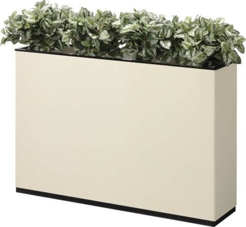 御花ボックス席 J型 幅120糎印字機 SFN-1200J 幅120cm×奥ぶかさ30cm×高さ80糎【御花照明ランプ プランタースタンド 中仕切り 執務室 待ち合い室 執務室 生興】
