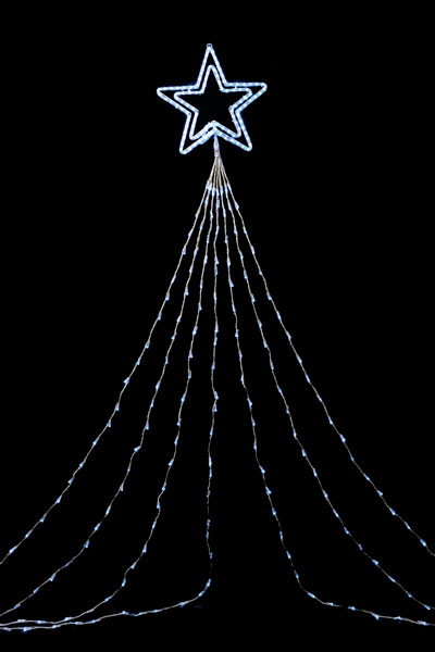 LEDドレープライト トップスター 6m LD6D　中古品 LEDドレープライト トップスター 6m LD6D 中古品 LEDドレープライト