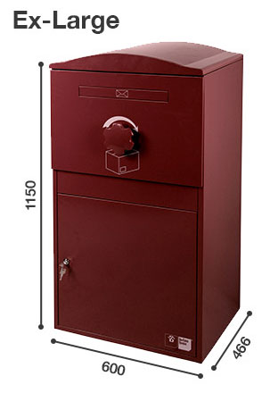 宅配ボックス Brizebox Ex Large ブライズボックス Exラージ 鍵付き 宅配ポスト スチール製 屋外 戸建 荷物受取 複数受け取り対応 おしゃれ かわいい Painfreepainrelief Com