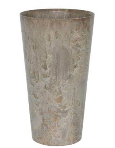 アートストーン トールラウンド ベージュ 28×49cm 5個セット AS-120123 8711355398972【ガーデン プランター ポット 鉢 おしゃれ 庭 店舗 園芸 インテリア エクステリア グリーンポット】